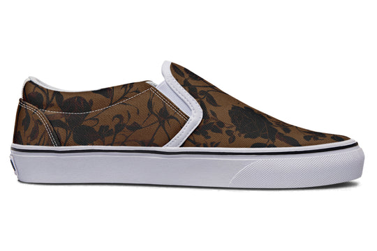 Sepia Rose Romance Slipons