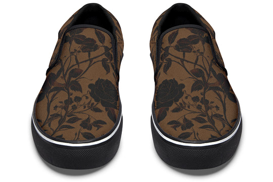 Sepia Rose Romance Slipons