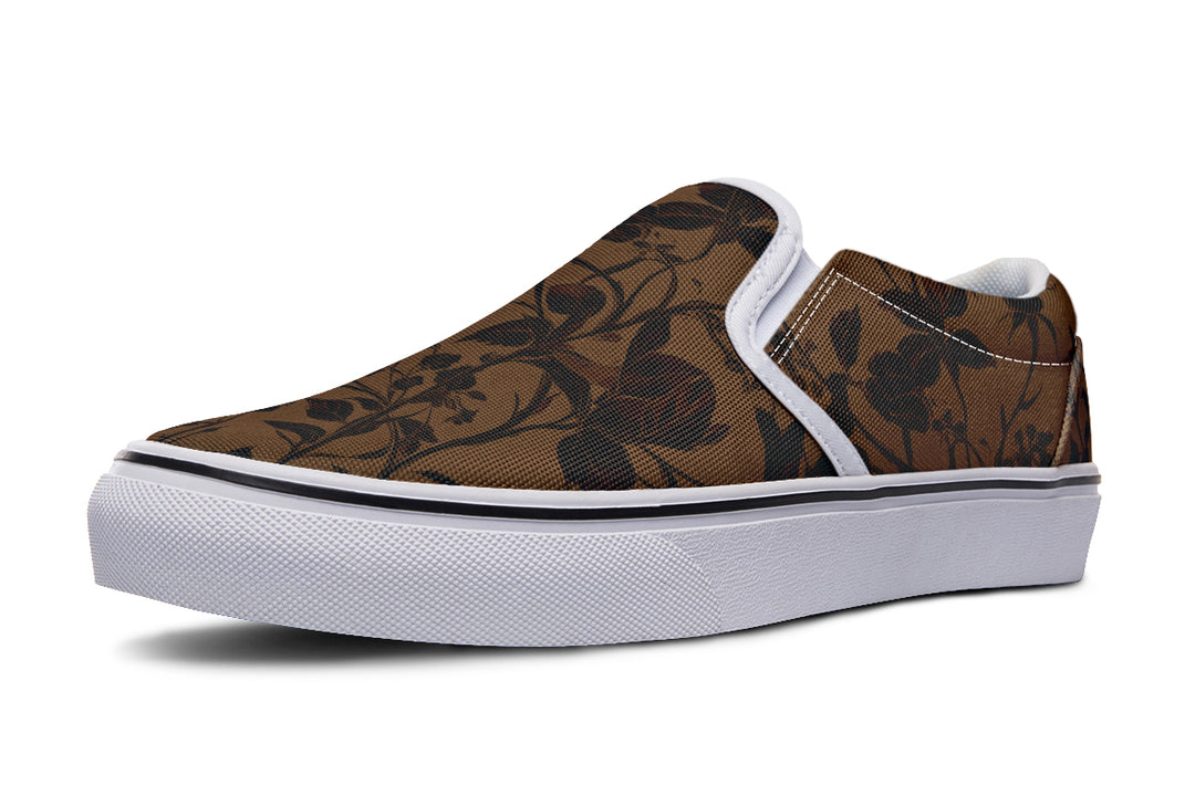 Sepia Rose Romance Slipons
