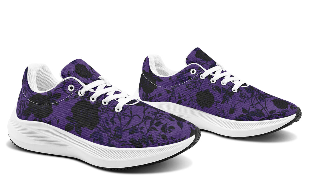 Amethyst Rose Romance Sneakers