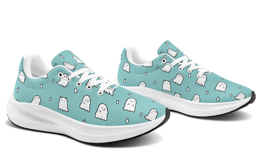 Aqua Ghost Party Sneakers