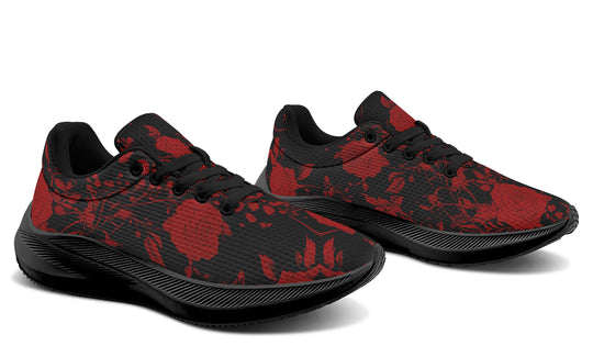 Blood Rose Romance Sneakers