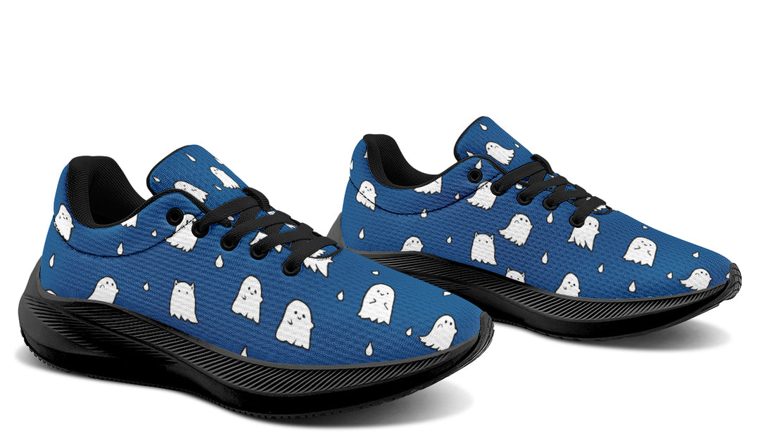 Blue Ghost Party Sneakers