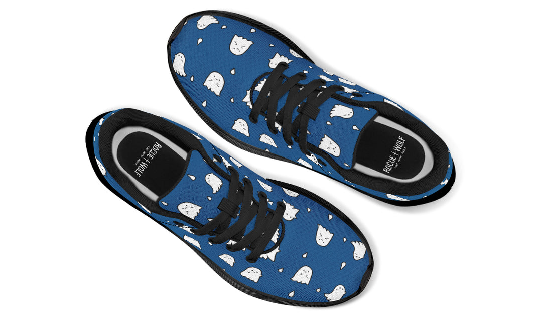 Blue Ghost Party Sneakers