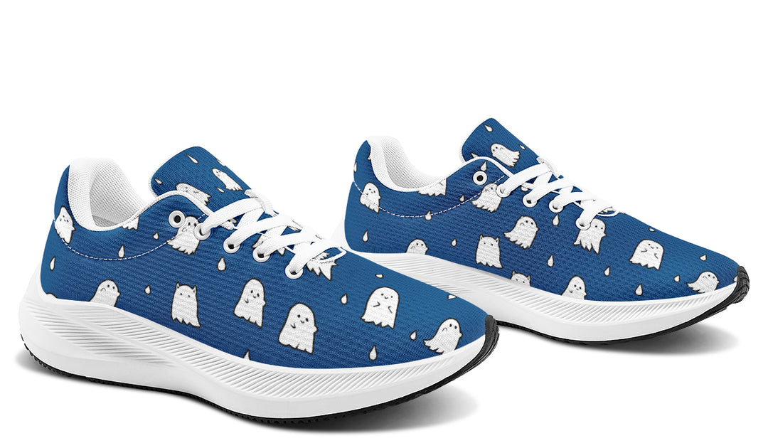 Blue Ghost Party Sneakers