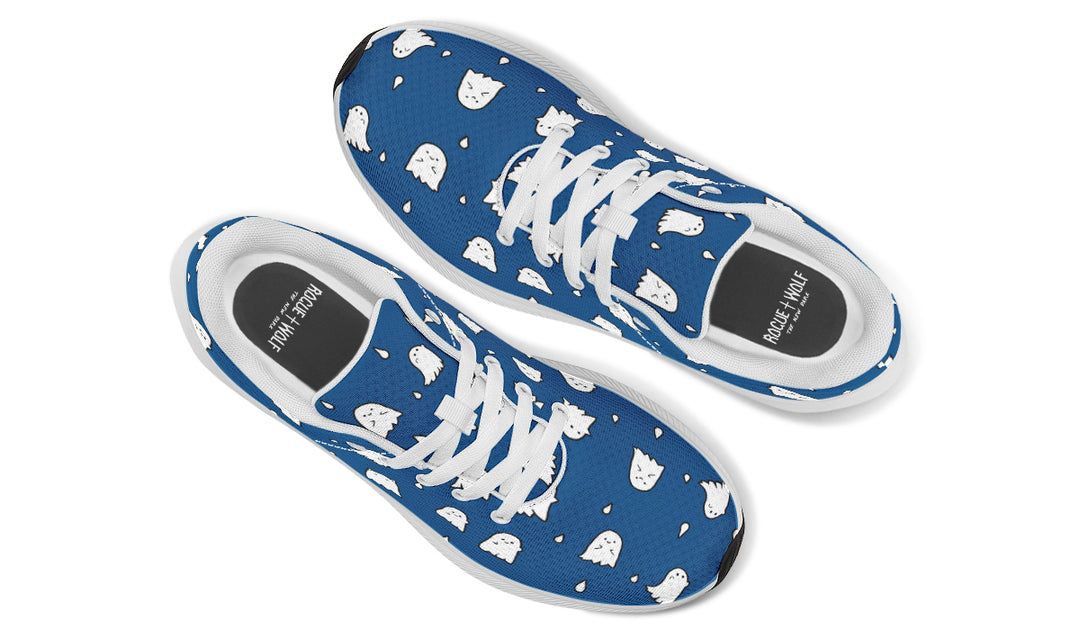 Blue Ghost Party Sneakers