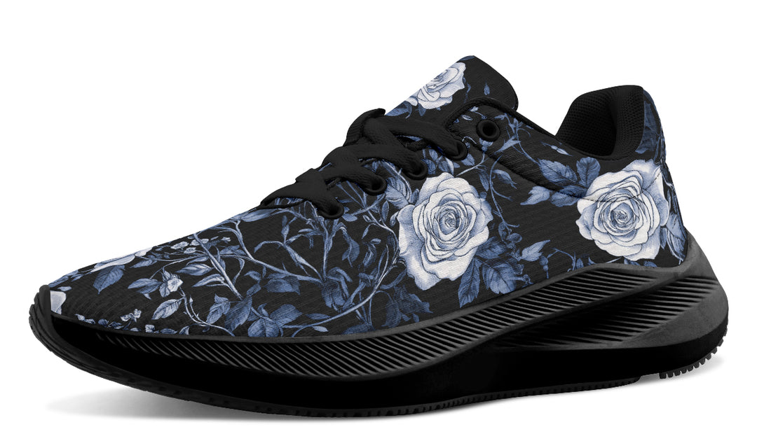 Blue Rose Romance Sneakers