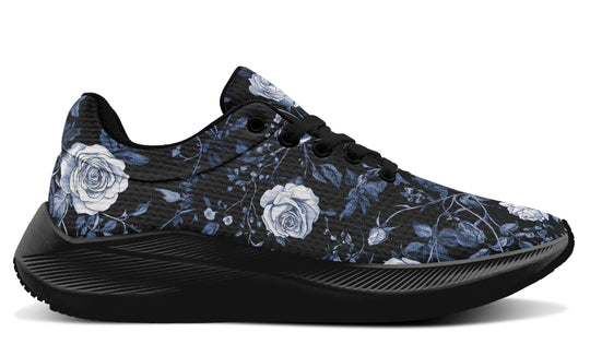 Blue Rose Romance Sneakers