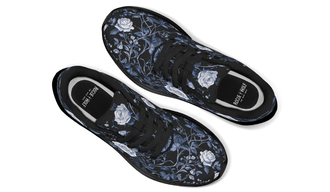 Blue Rose Romance Sneakers
