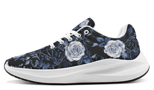Blue Rose Romance Sneakers