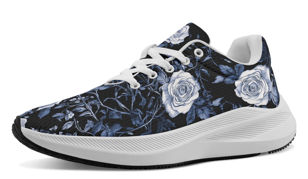 Blue Rose Romance Sneakers