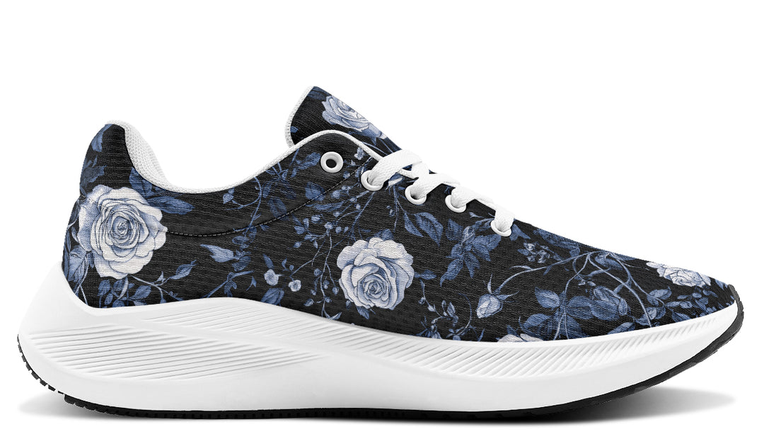 Blue Rose Romance Sneakers
