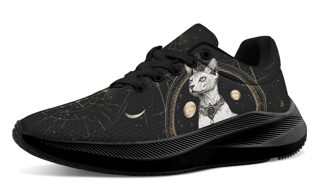 Cosmic Sphynx Cat Sneakers