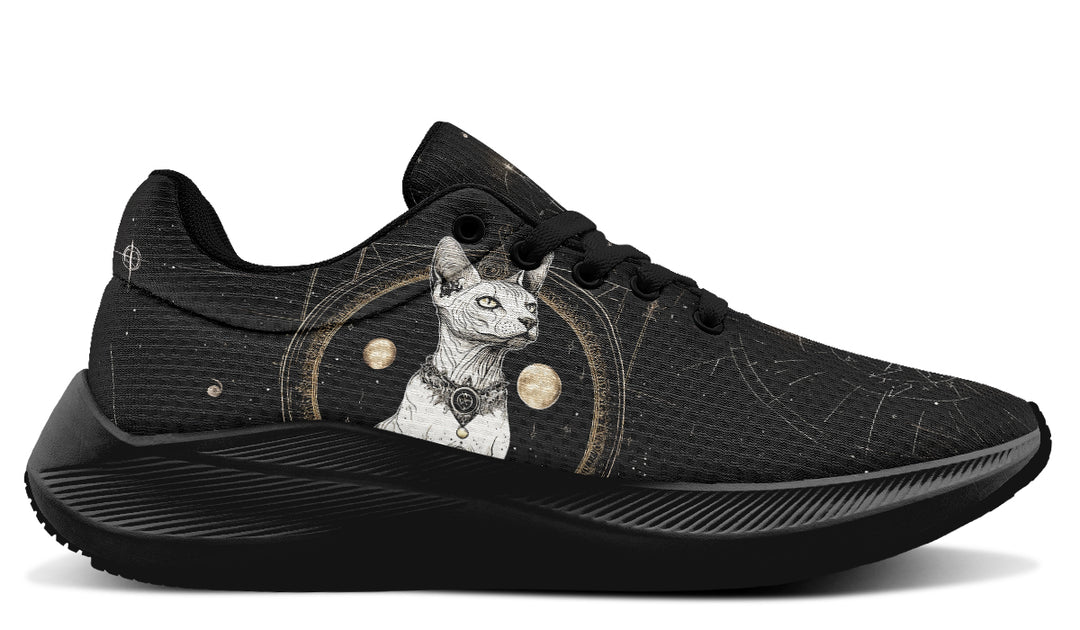 Cosmic Sphynx Cat Sneakers