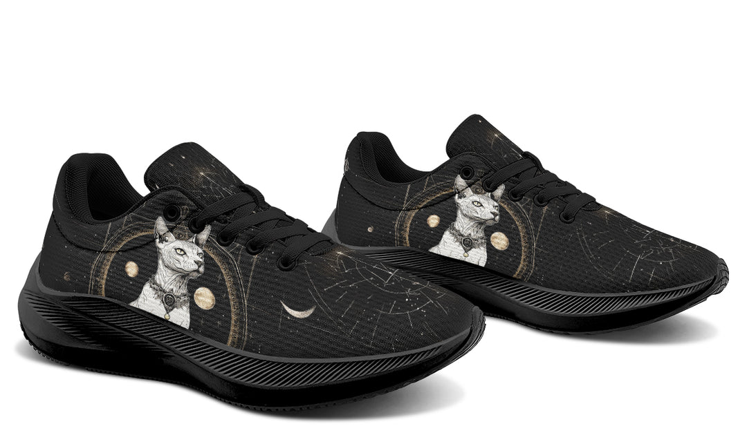 Cosmic Sphynx Cat Sneakers