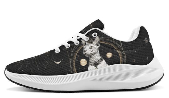 Cosmic Sphynx Cat Sneakers