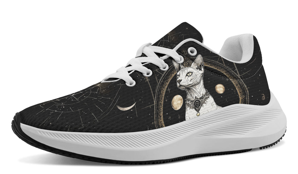 Cosmic Sphynx Cat Sneakers