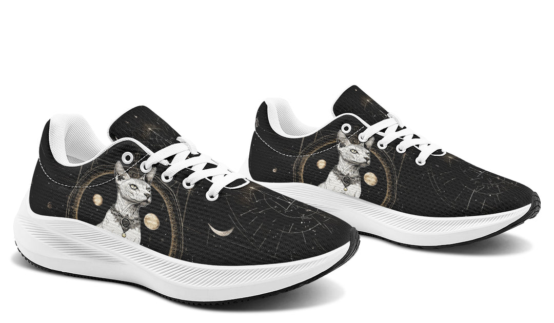 Cosmic Sphynx Cat Sneakers