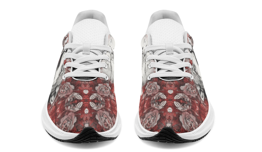 Crimson Wolf Sneakers