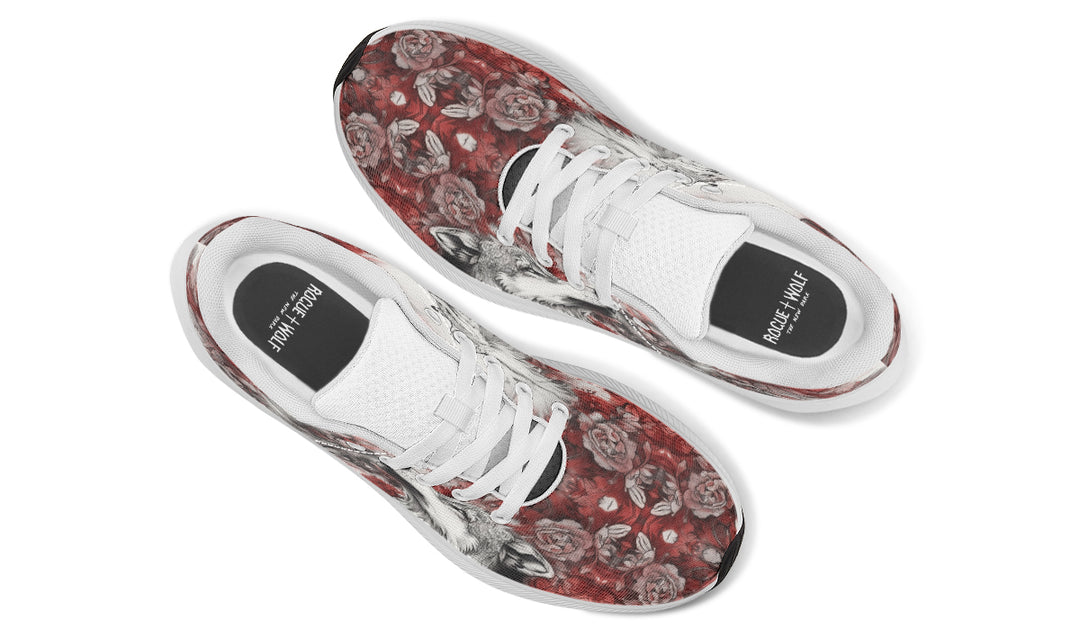Crimson Wolf Sneakers