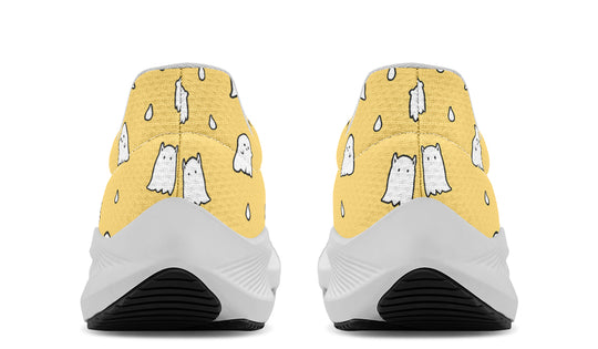 Gold Ghost Party Sneakers