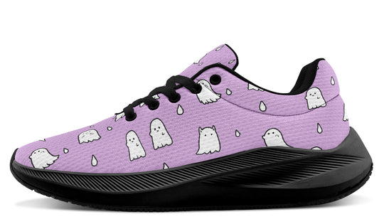 Lavender Ghost Party Sneakers