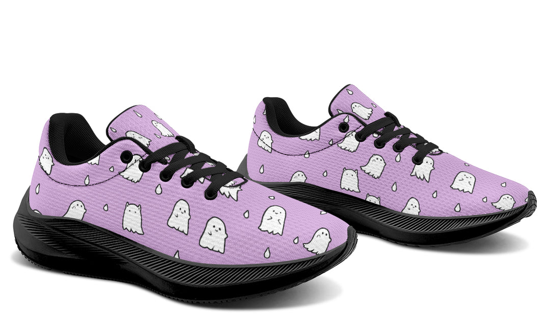 Lavender Ghost Party Sneakers