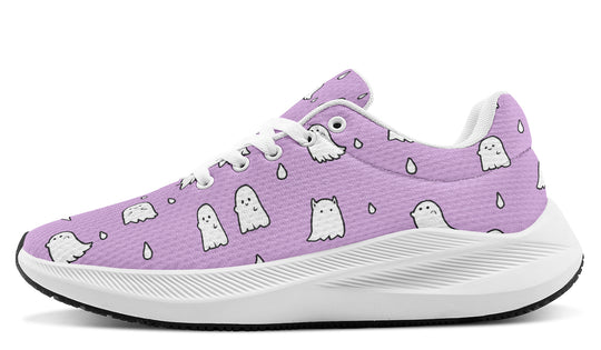 Lavender Ghost Party Sneakers