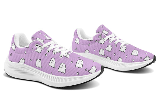 Lavender Ghost Party Sneakers