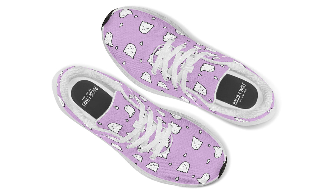 Lavender Ghost Party Sneakers