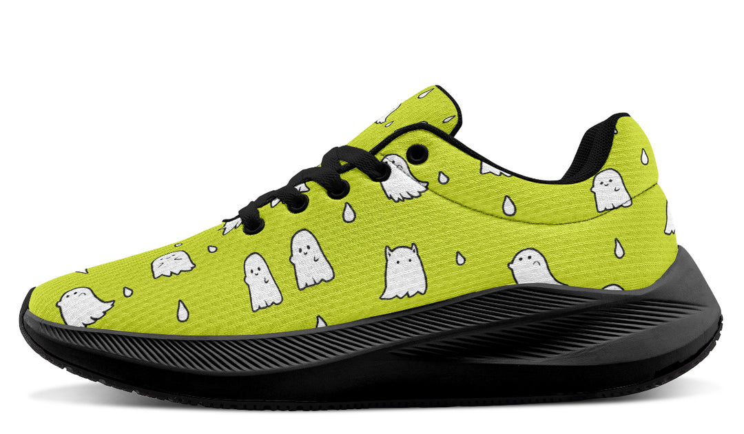 Lime Ghost Party Sneakers