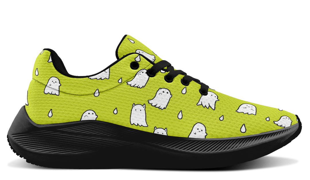 Lime Ghost Party Sneakers