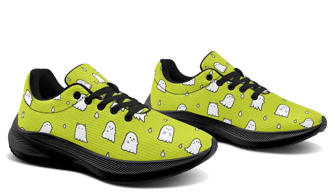 Lime Ghost Party Sneakers
