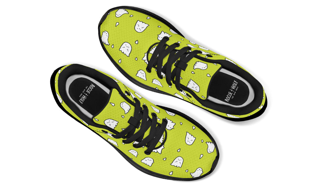 Lime Ghost Party Sneakers