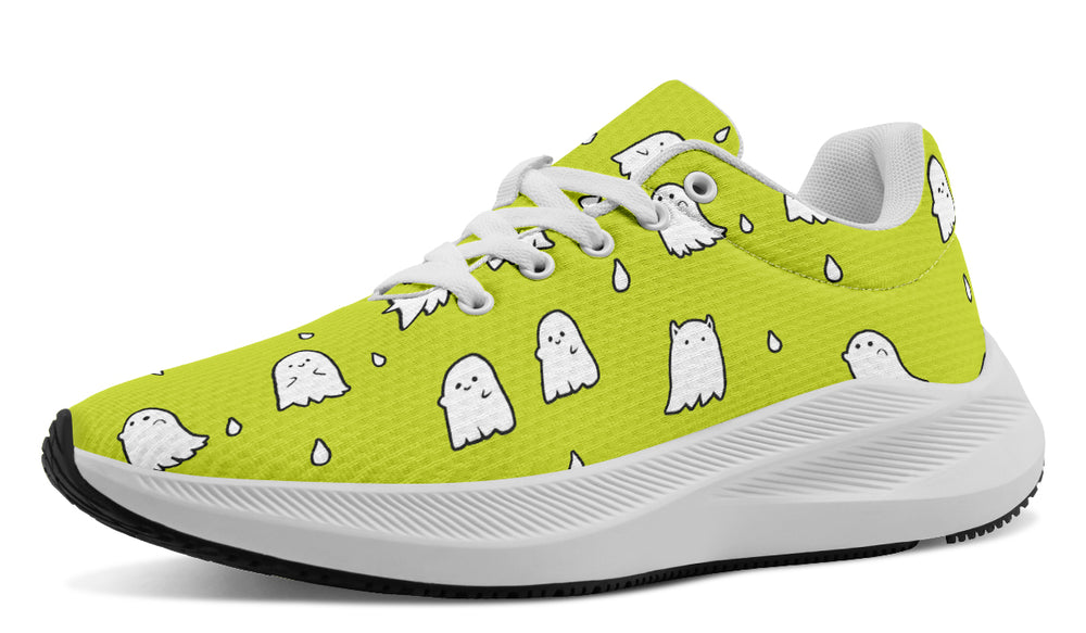 Lime Ghost Party Sneakers