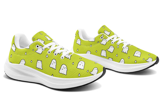 Lime Ghost Party Sneakers