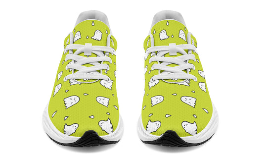 Lime Ghost Party Sneakers