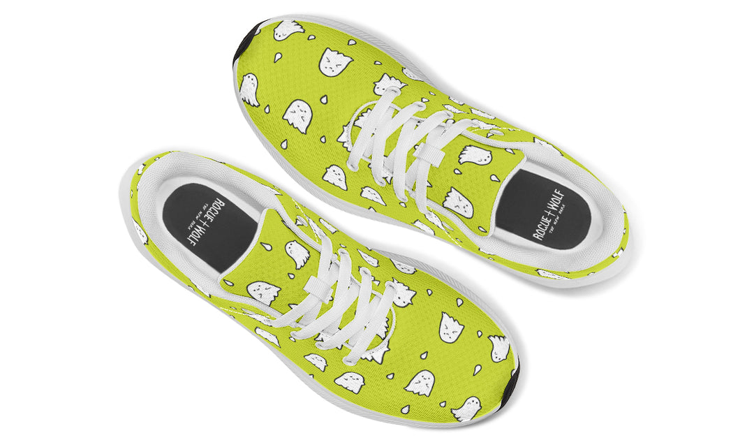 Lime Ghost Party Sneakers