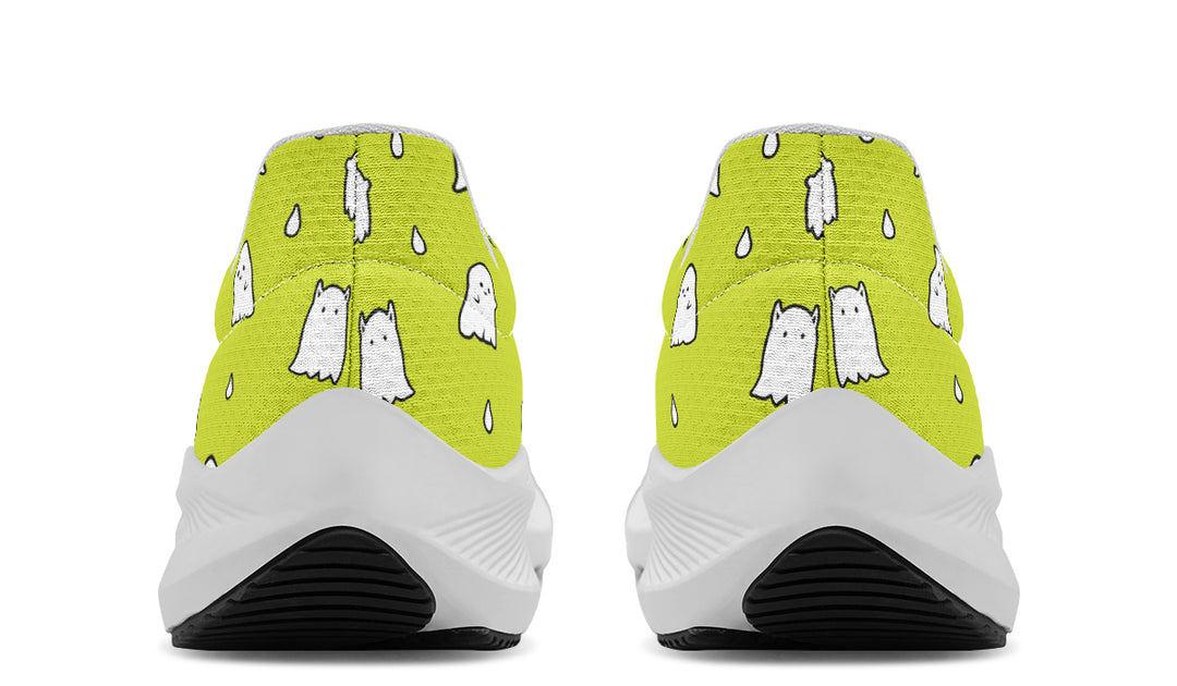 Lime Ghost Party Sneakers