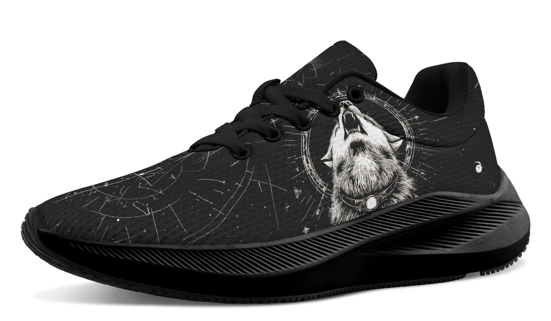 Moonbound Wolf Sneakers