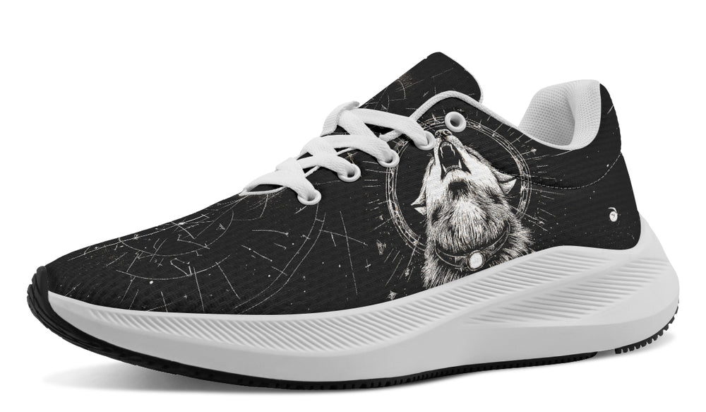 Moonbound Wolf Sneakers
