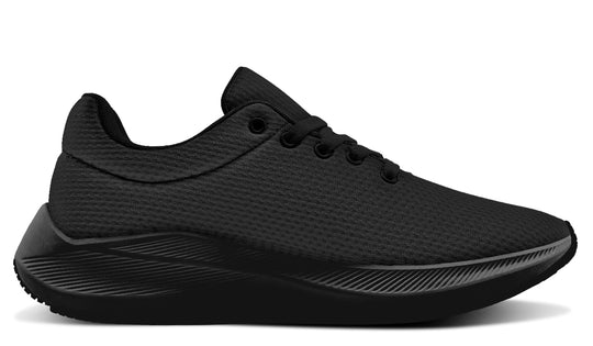 Pitch Black Sneakers