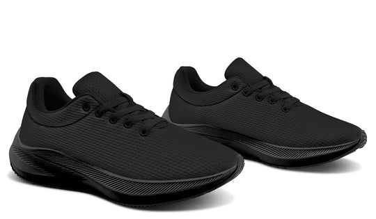 Pitch Black Sneakers