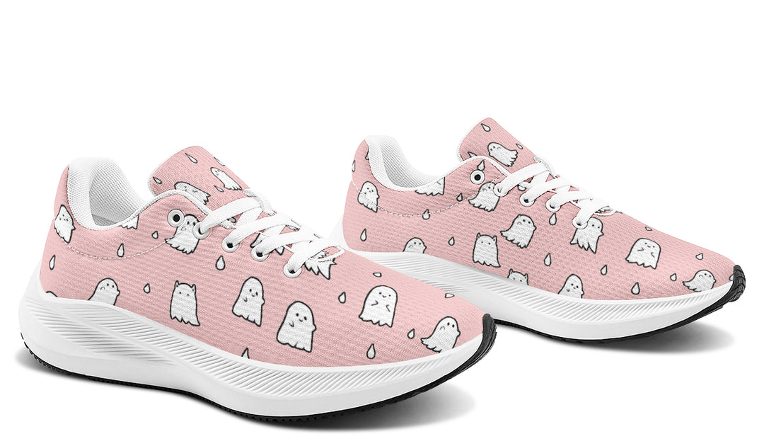 Rose Ghost Party Sneakers