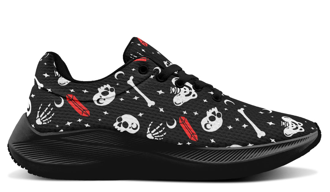 Skulls & Crystals Sneakers