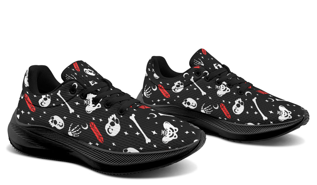 Skulls & Crystals Sneakers