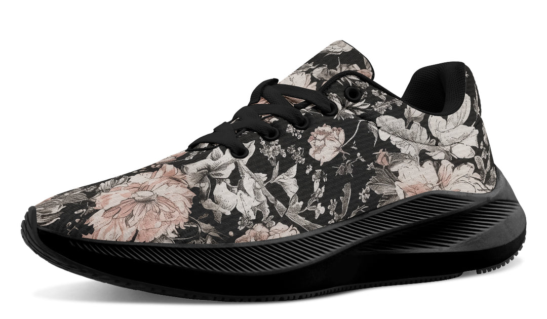 Vintage Peonies Sneakers