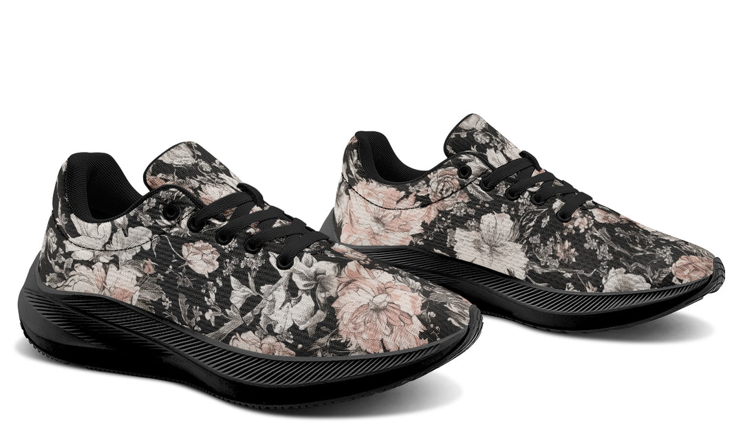 Vintage Peonies Sneakers