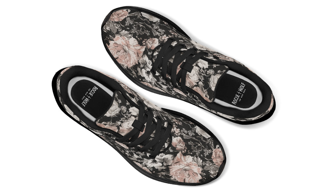 Vintage Peonies Sneakers
