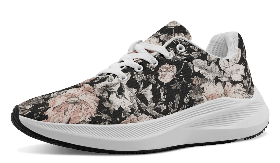 Vintage Peonies Sneakers